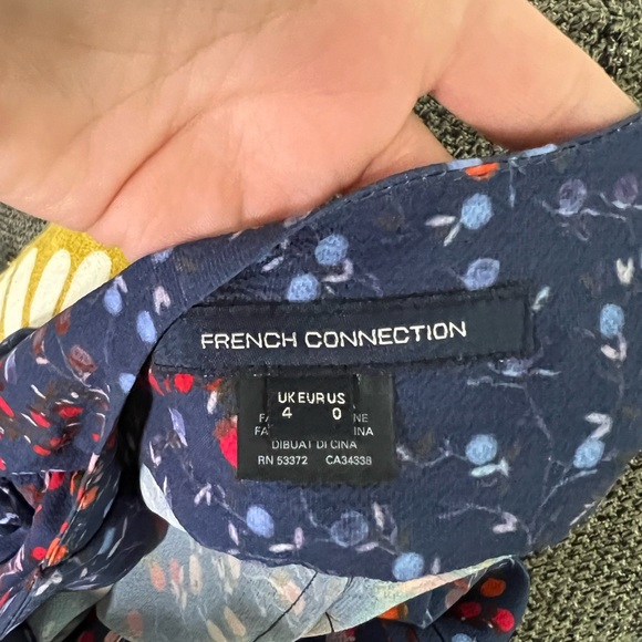 French Connection FRANCES DRAPE PRINTED MAXI DRESS - Picture 5 of 10